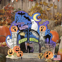 Halloween Scene Outdoor Decor