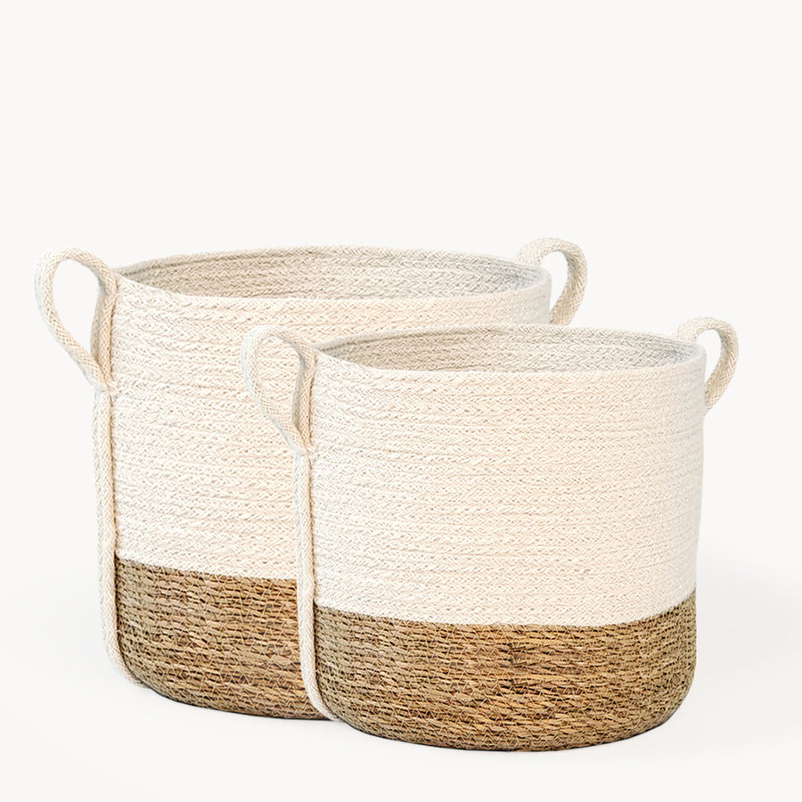 Savar Basket with Side Handles