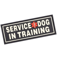 3D Rubber Patches for Dog Harness or Vest