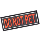 3D Rubber Patches for Dog Harness or Vest
