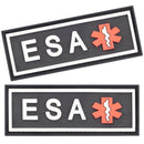 3D Rubber Patches for Dog Harness or Vest