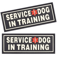 3D Rubber Patches for Dog Harness or Vest
