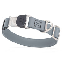 Sprenger BioThane Waterproof Dog Collar - Stainless Steel ClicLock Quick Release Buckle