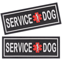 3D Rubber Patches for Dog Harness or Vest