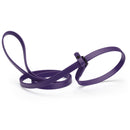 dark purple waterproof Biothane Slip Lead leash in 5ft or 7ft and 3/8", 5/8" or 1/2" widths