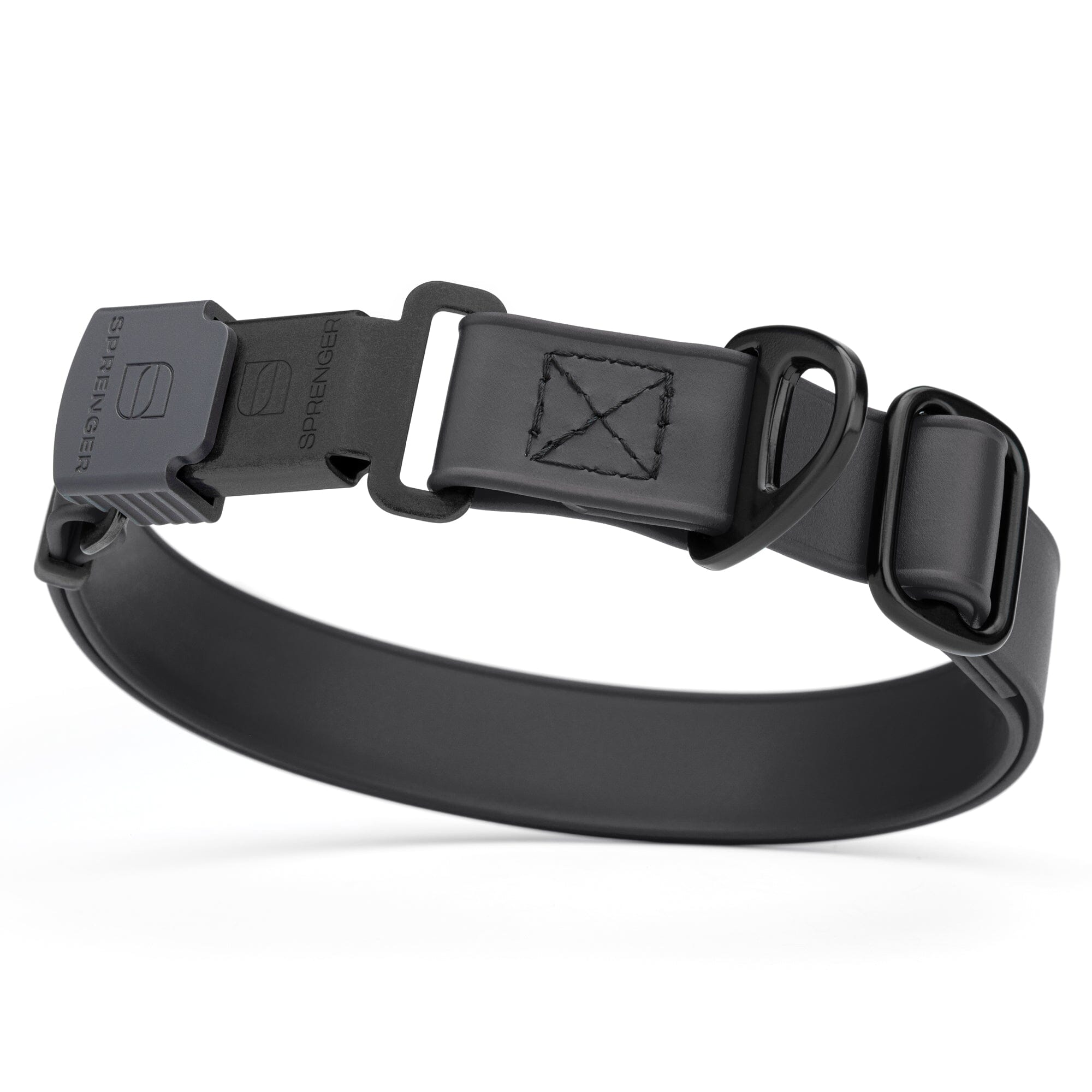 Sprenger BioThane Waterproof Dog Collar - Stainless Steel ClicLock Quick Release Buckle