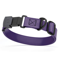 Sprenger BioThane Waterproof Dog Collar - Stainless Steel ClicLock Quick Release Buckle