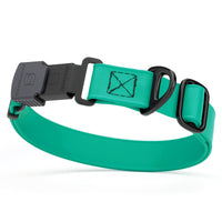 Sprenger BioThane Waterproof Dog Collar - Stainless Steel ClicLock Quick Release Buckle