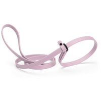 lavender purple waterproof Biothane Slip Lead leash in 5ft or 7ft and 3/8", 5/8" or 1/2" widths