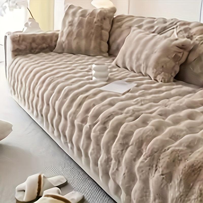 Khaki 1 / Single Seat Sofa Cover 35.4*35.4in (90*90cm)
