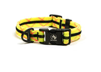 Adventure Dog Collar - Greens/Yellows