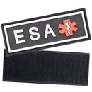 3D Rubber Patches for Dog Harness or Vest