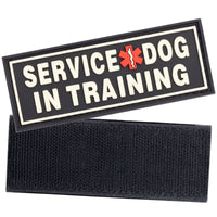 3D Rubber Patches for Dog Harness or Vest