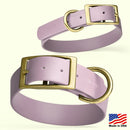 Brass: XXL (24-28"long, 1.5"wide) Biothane Collar