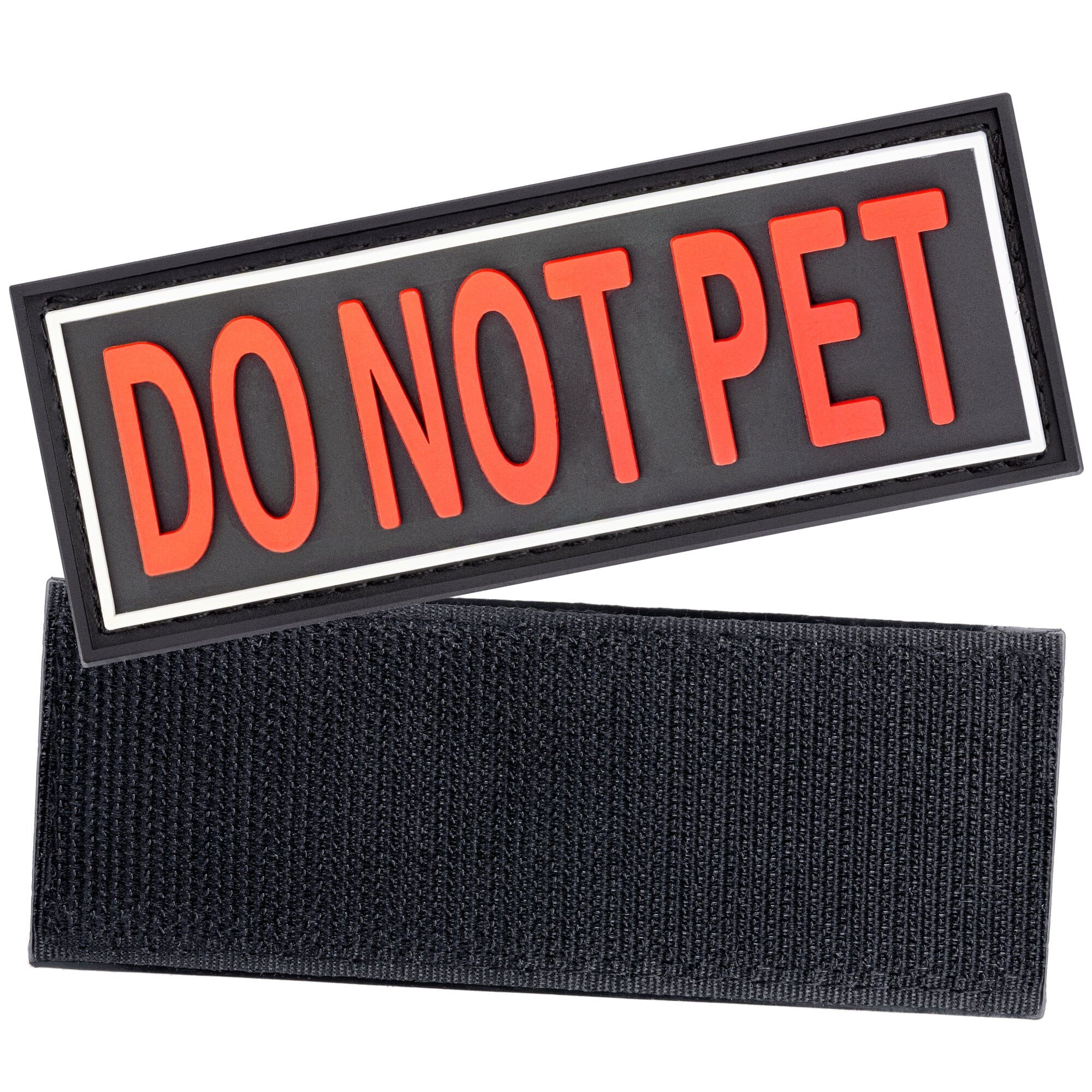 3D Rubber Patches for Dog Harness or Vest