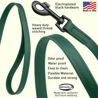 Biothane Waterproof Dog Leash, 4 ft