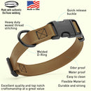 Biothane Waterproof Dog Collar - Plastic Quick Release Buckle