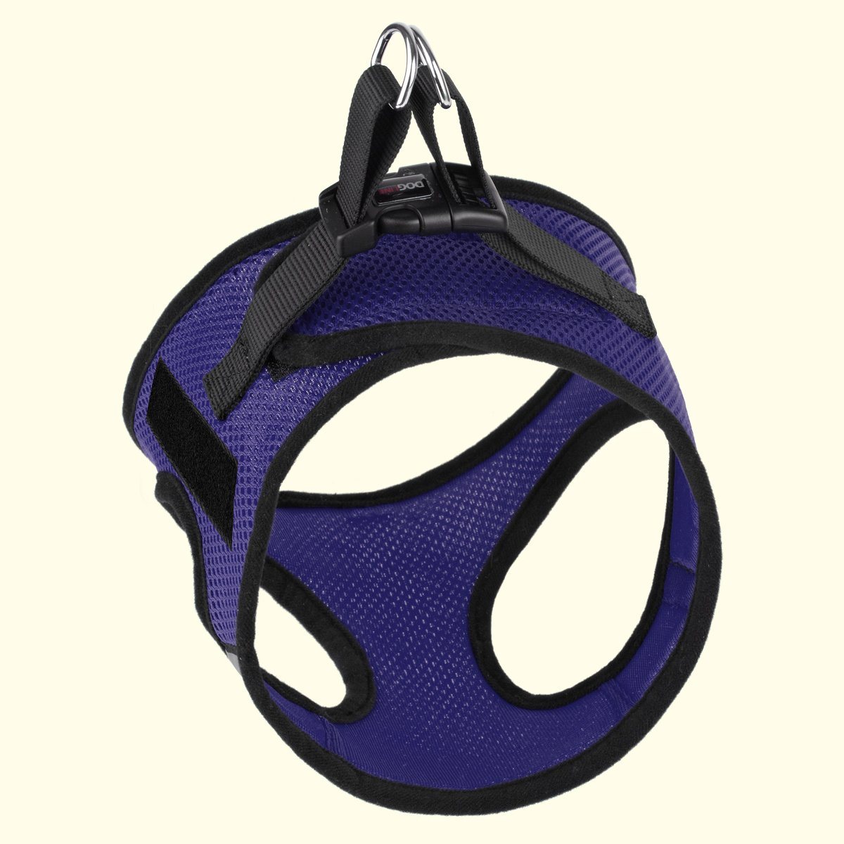 York Mesh Pet Harness  - 2 Hook & Loop Patch Fasteners