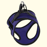 York Mesh Pet Harness  - 2 Hook & Loop Patch Fasteners
