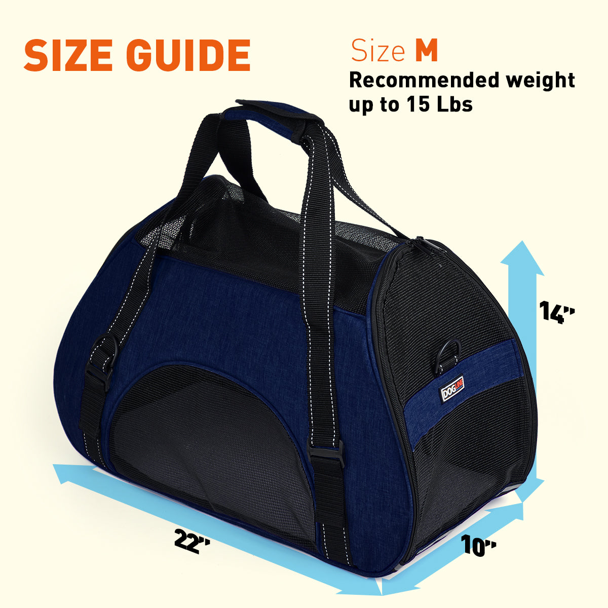 Pet Carrier Bag - Airline Approved
