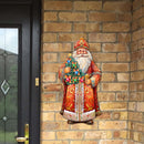 Saint Nicholas & Christmas Tree Door Hanger Art