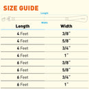 Comfort Microfiber Flat Dog Leash