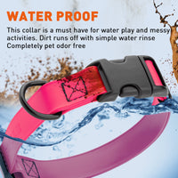 Biothane Waterproof Dog Collar - Plastic Quick Release Buckle