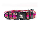 Adventure Dog Collar - Pinks/Purples