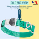 Sprenger BioThane Waterproof Dog Collar - Stainless Steel ClicLock Quick Release Buckle