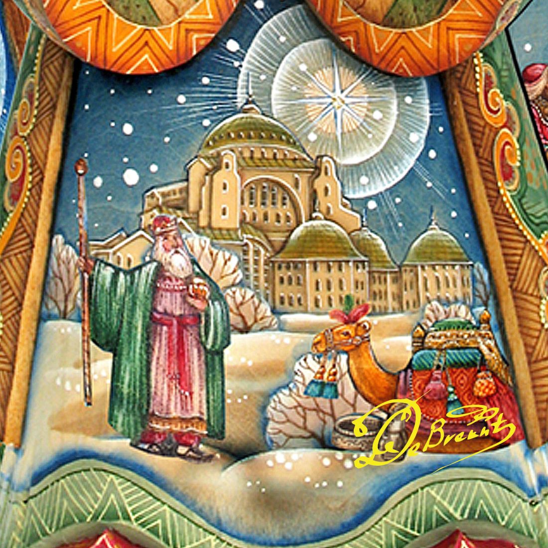 Three Kings Set Outdoor Nativity 3 Piece Display