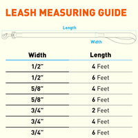 Biothane Waterproof Dog Leash, 4 ft