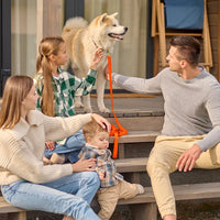 Brass Clip - SMOOTH BioThane Leash: 6ft; 1/2", 5/8", 3/4" wide