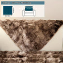 Luxurious Gradient Velvet Sofa Cover