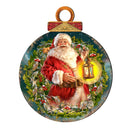 Vintage Santa Christmas Door Decor