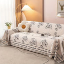 Vintage Slipcovers Couch | Plush Sofa Throw Cover for All Seasons