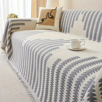 Chenille Fabric Sofa Cover - Soft, Non-Slip, Universal Protector