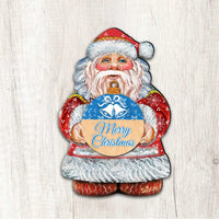 Traditional Merry Christmas Santa Claus Door Hanger
