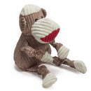 Stuey Sock Monkey Knottie®  Plush Dog Toy