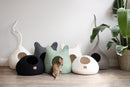 Merino Wool Cat Cave Bed