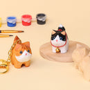 Cat Painting DIY Craft Kit (2) - Create a Keychain