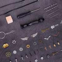 Wood Robots DIY Building Kit (2) - Backpack Keychains