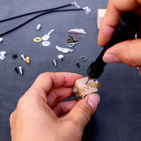 Wood Robots DIY Building Kit (2) - Backpack Keychains