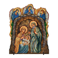 Traditional Nativity & Angels Outdoor Art