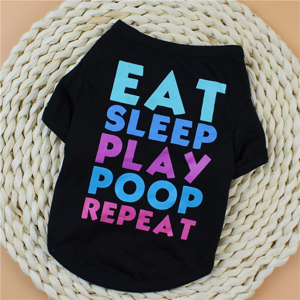 Eat, Sleep, Play, Poop, Repeat Pet T-shirt