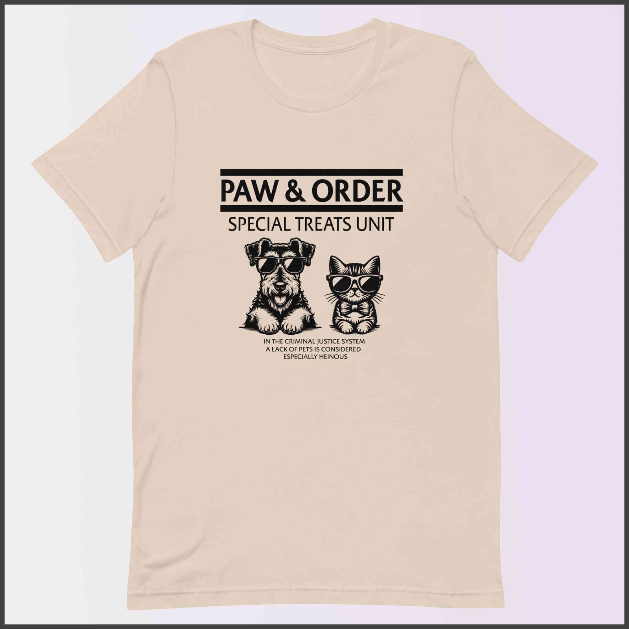 Paw & Order, Special Treats Unit Unisex T-shirt