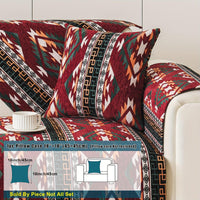 Boho Couch Cover - Chic Snow Chenille Sofa Slipcover