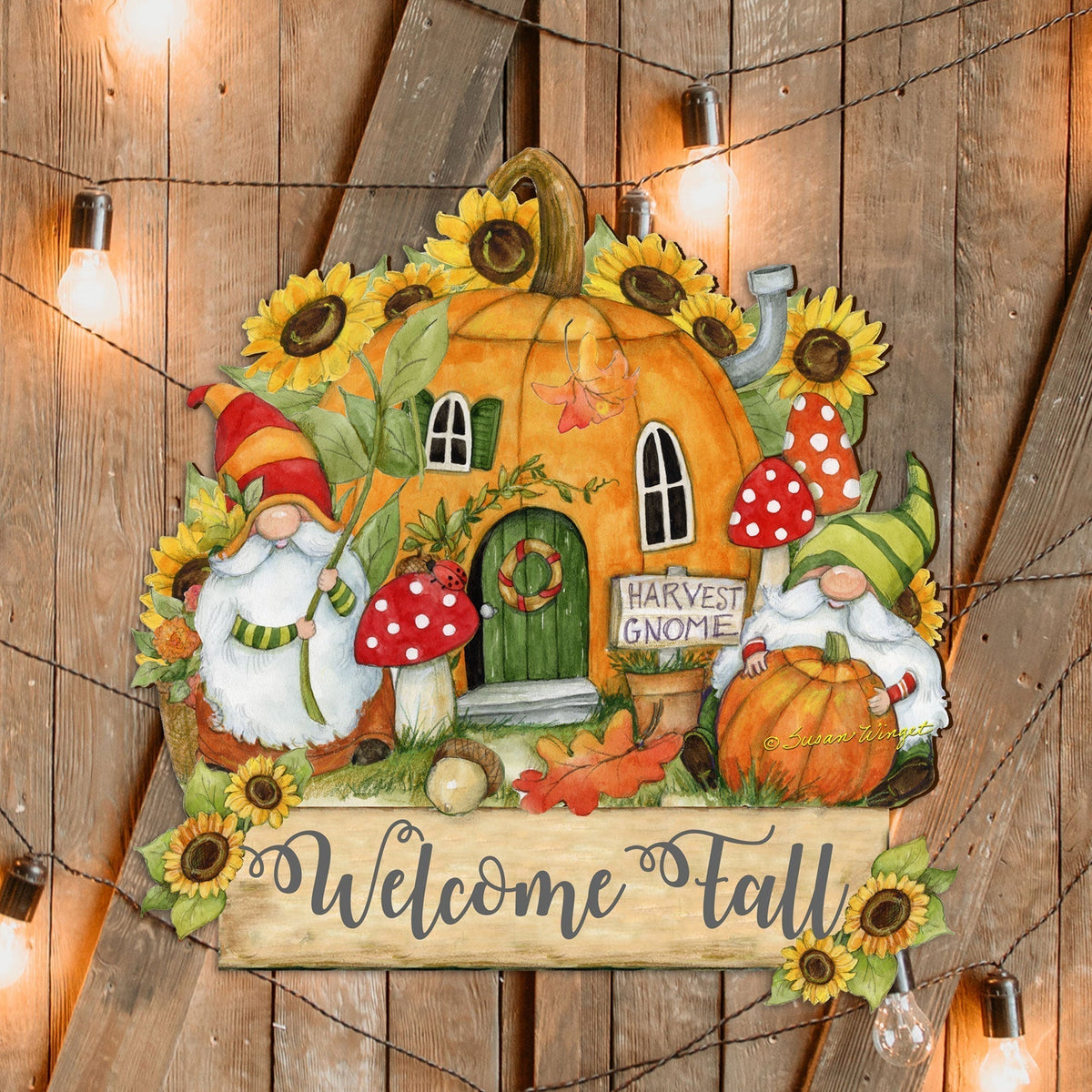 Welcome Fall Door Sign