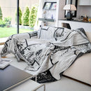 Luxury Pet Cover for Leather Sofa, Non-Slip & Machine Washable