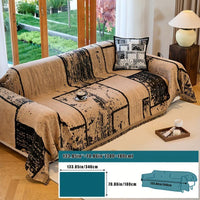 Luxury Pet Cover for Leather Sofa, Non-Slip & Machine Washable