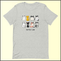 Purrfect Love Cat Unisex T-shirt